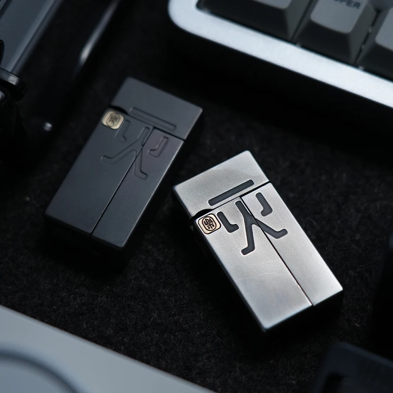 YOLO STUDIO NO FIRE Fidget slider Lighter-style decompression