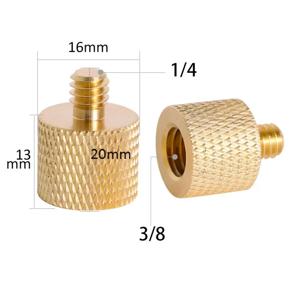 1/4 3/8 To 5/8 Female Male Threaded Screw Mount Adapter For Tripod Camera Studio Threaded Screw Adapter Mount