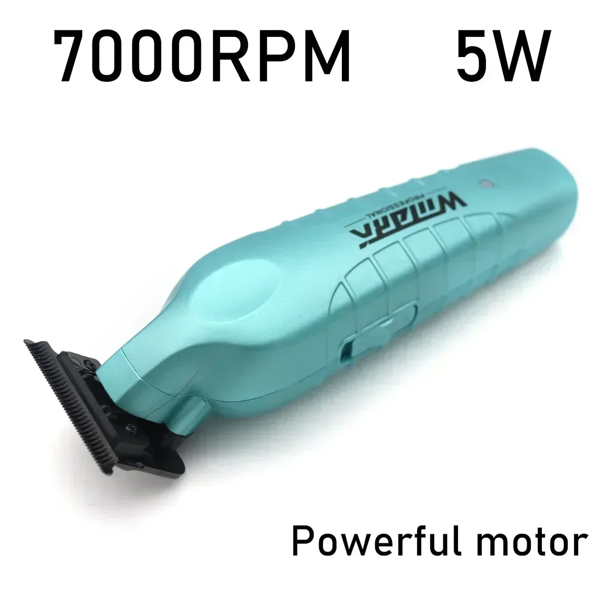 ماكينة تشطيب شفرة WMARK NG-317 الاحترافية بدون فجوة DLC مع شاحن قاعدة للرجال ماكينة تشذيب الشعر الدقيقة