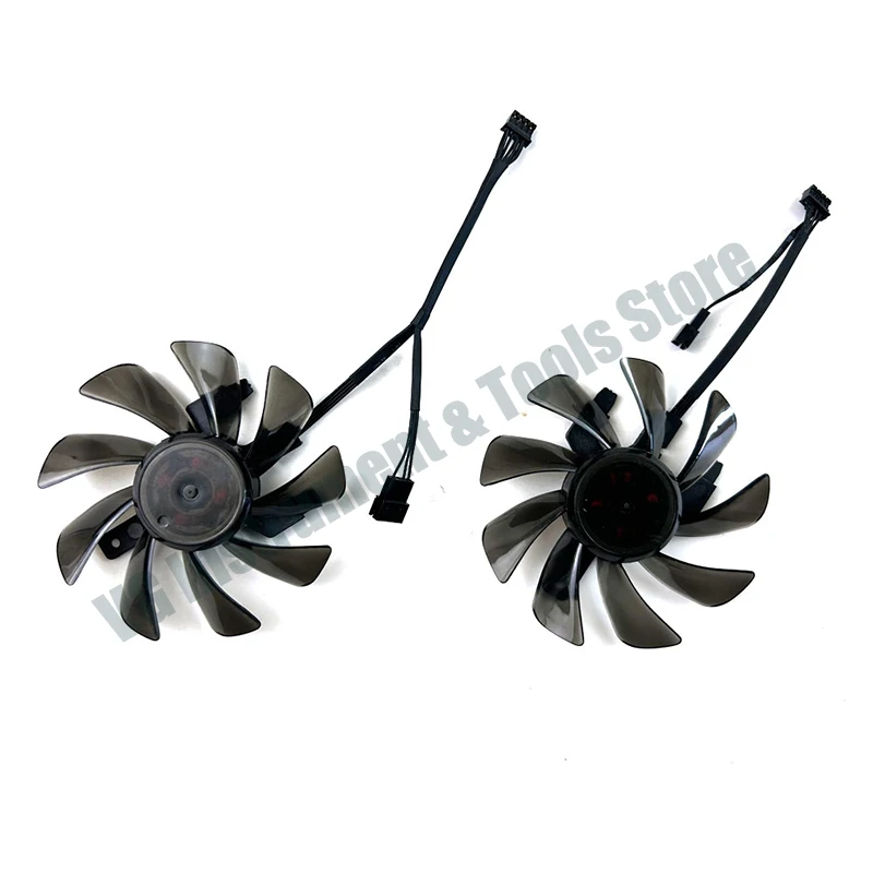 NEUER Kühllüfter mit Kugellager 85mm 4-Pin T129215BU CF101512D RTX3070 GPU-Lüfter für HP OMEN PC RTX 3070 Grafikkartenlüfter – Detail 2