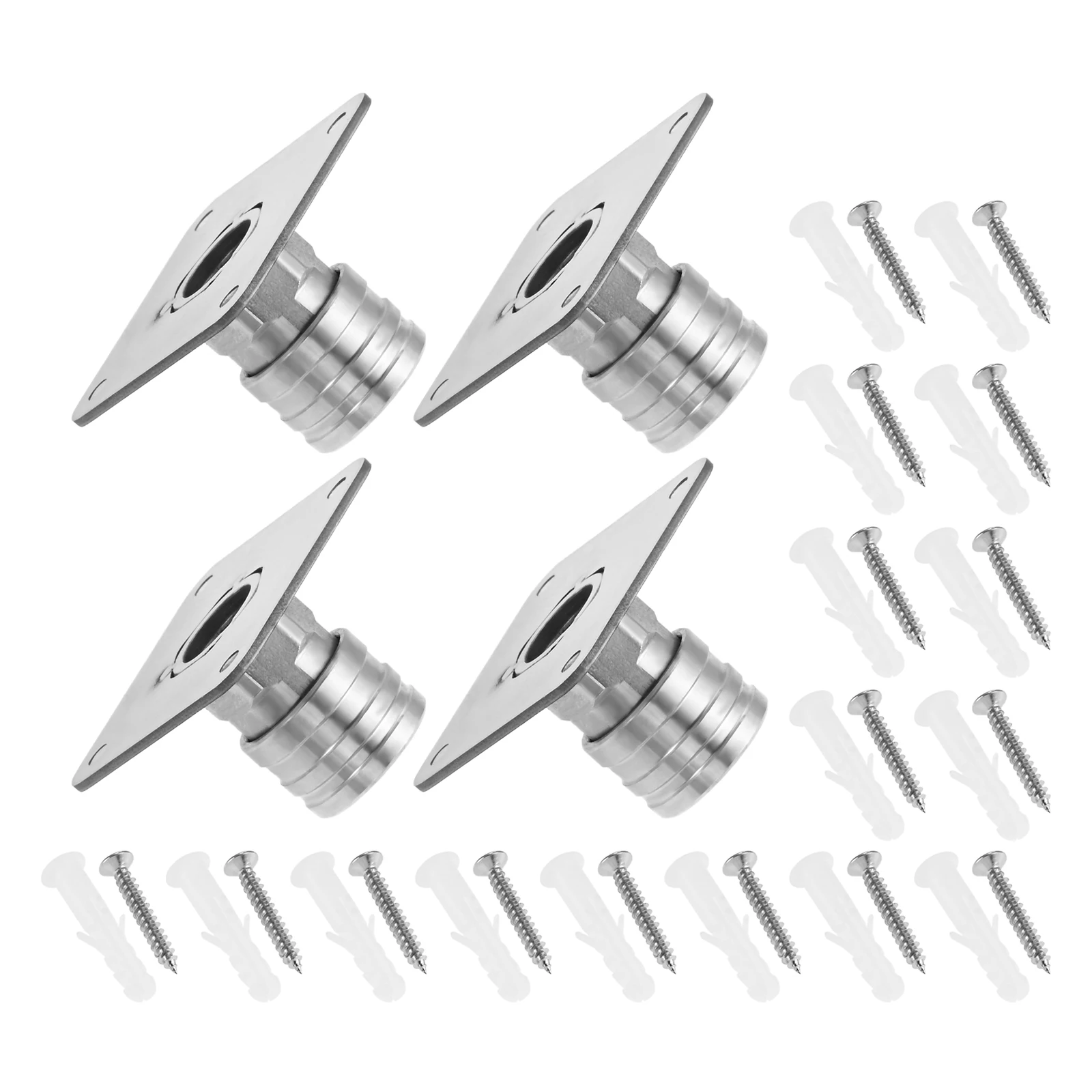 

4 комплекта, держатели для пенопластовых пушек для мойки высокого давления, аксессуары с винтами, резиновые пробки, совместимые со стандартным быстроразъемным соединением 1/4 дюйма