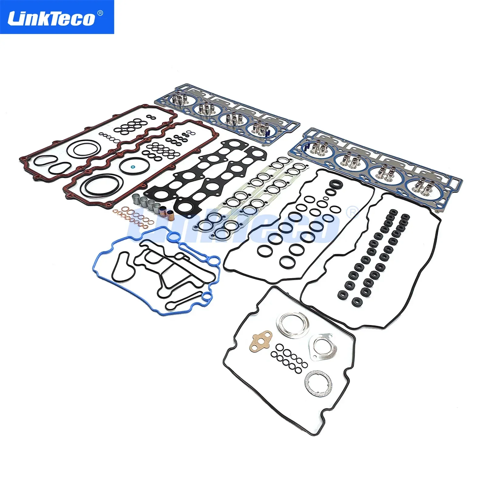 Parti del motore Set guarnizioni completo per Ford F-250 F-350 E-350 E-450 F-550 Escursion 2003-2010 6.0 L V8 DIESEL OHV Turbocompresso