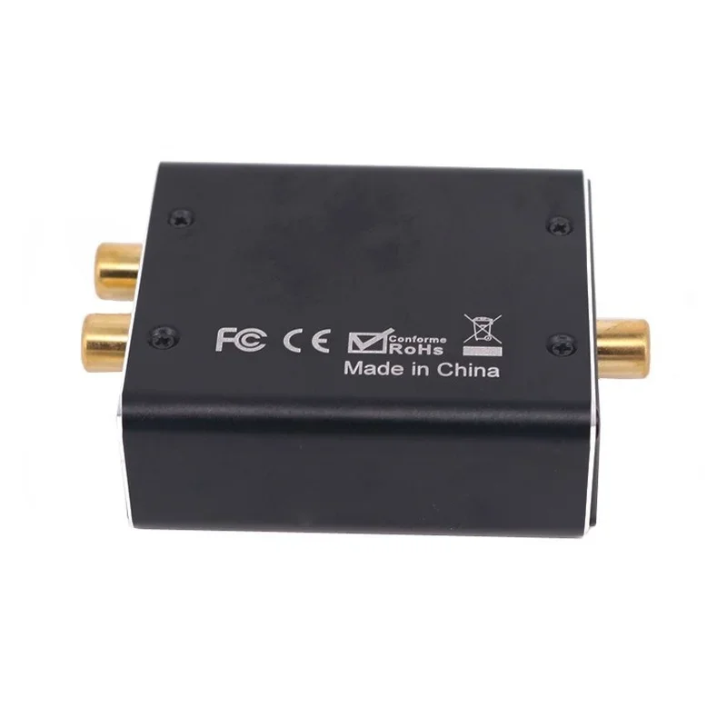 Convertisseur audio numérique-analogique, amplificateur, décodeur, fibre optique, signal coaxial, adaptateur audio stéréo analogique, 3.5mm