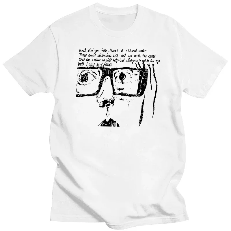 Blur T Shirt Jarvis Cocker T-Shirt Cute Streetwear Tee Shirt 100 Percent Cotton Man Short-Sleeve Oversized Graphic Tshirt