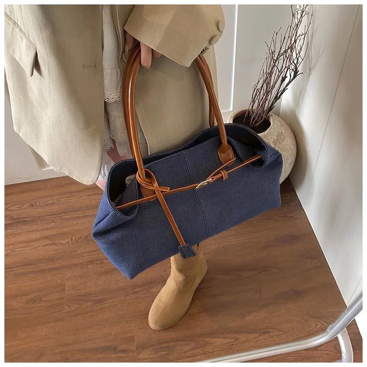 Fashionable Versatile Casual Large-Capacity Shoulder Bag for Women description 16
