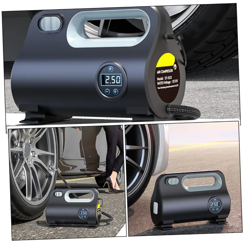 

1 компл. автомобильный воздушный насос, воздушный насос, портативный электромобиль, автомобильные шины, воздушный насос, автоматический высокий давление и мощность