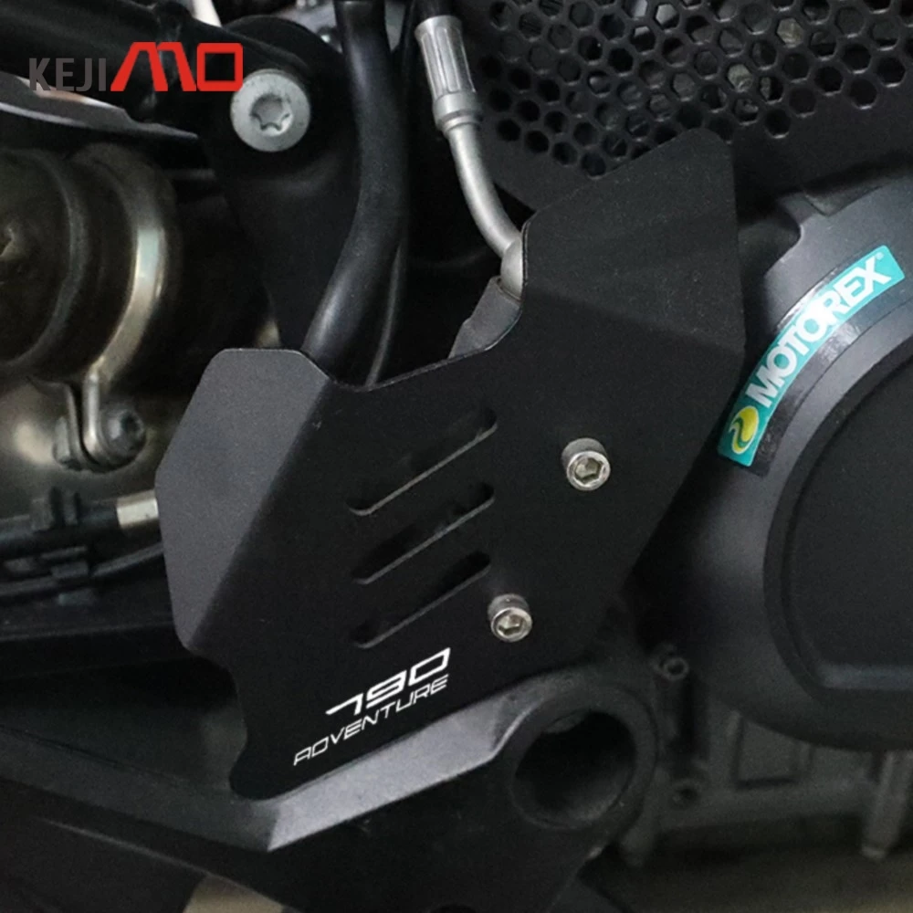 

For 790 890 Adventure R S 790 890 ADV 790ADV R/S 2019-2026 Motorcycle Accessories Rear Pedal Guard Heel Protective Cover Guard