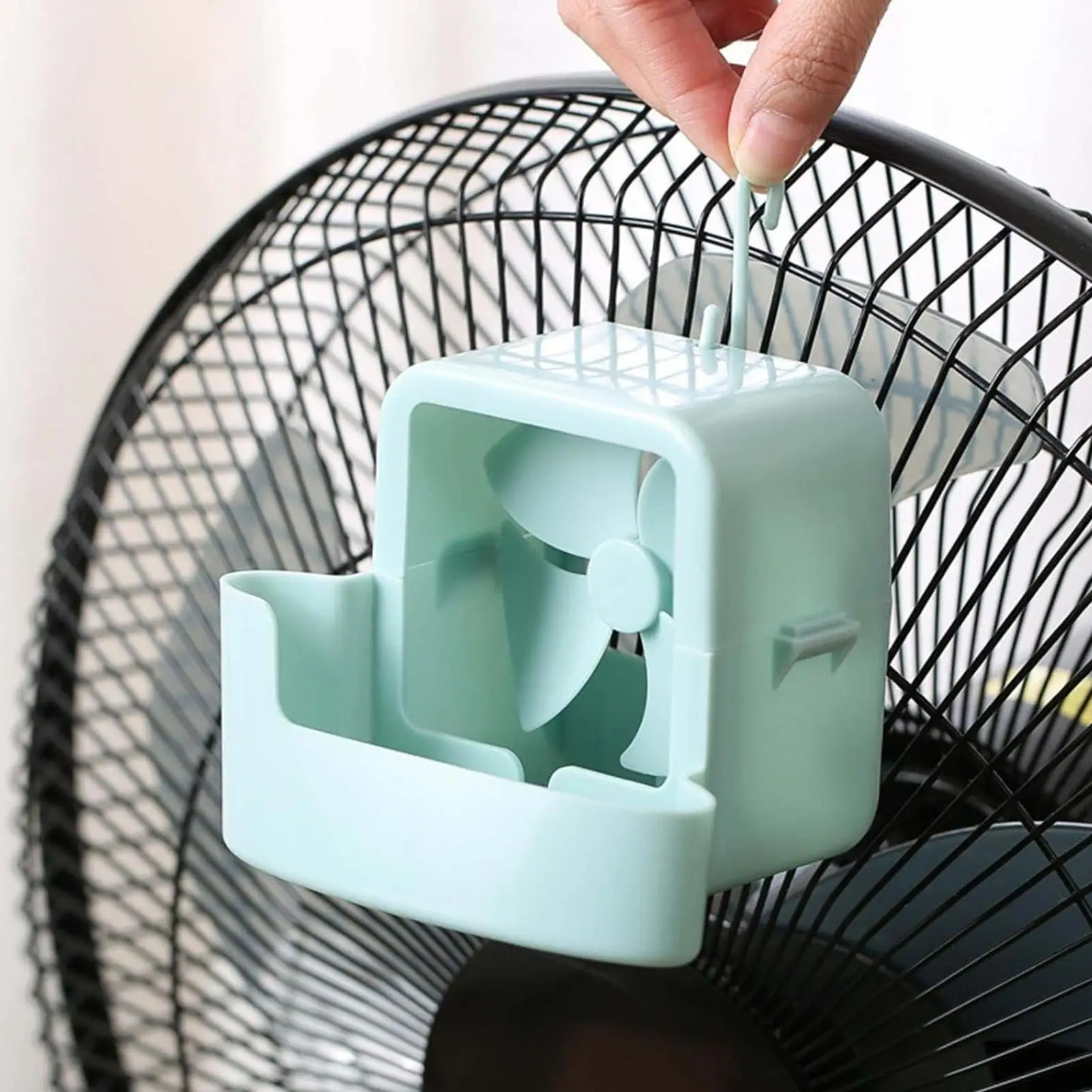 Fan Humidifier Cooler Household Floor Fan With Water Cooling Dorm Desktop Mini Air Conditioner Fan For Summer Heat Relief