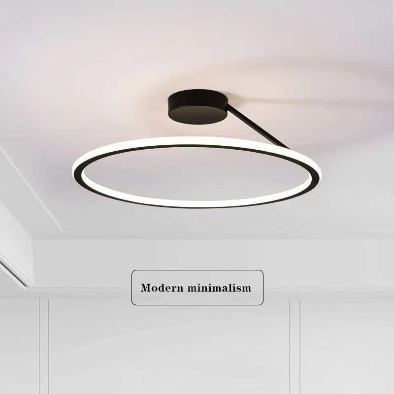 

Circular ceiling lamp modern and simple ceiling lamp dining room study lighting led Nordic bedroom living room lighting decorati