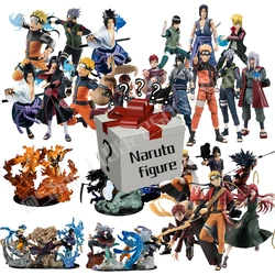Anime Naruto Figure Mistery Box Lucky Bag Uzumaki Sasuke Kakashi Action Figures Collection Model Toys for Children Blind Box