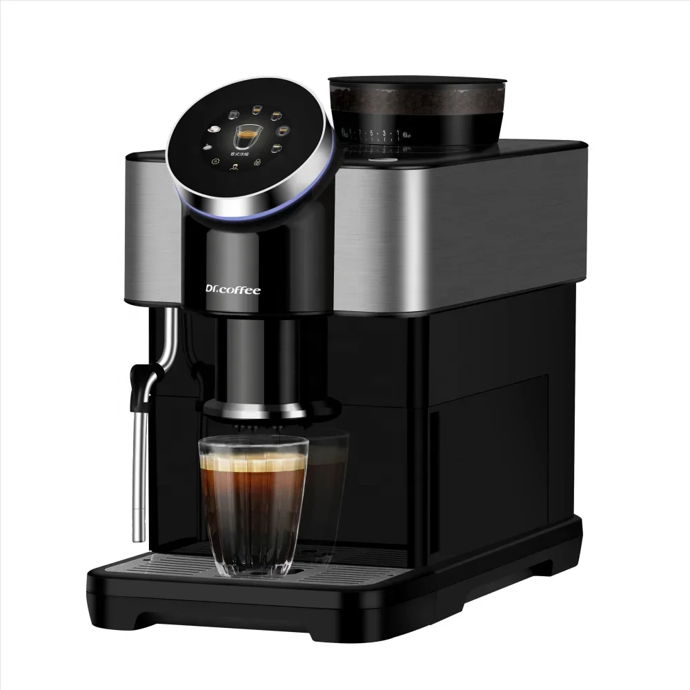 &For Dr.Coffee H1 Automatic Espresso Machine Home Coffee Grinder Bean To Cup Coffee Machine  With Steam Wand