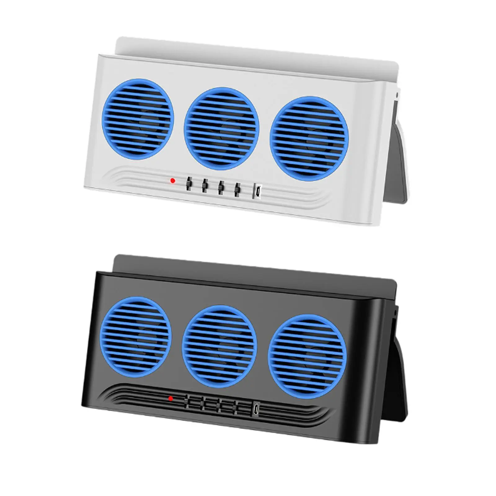 Car Window Fan Car Cooling Fan Multifunctional Side Window Three Outlets Universal Solar Powered for Automobile Cars RV