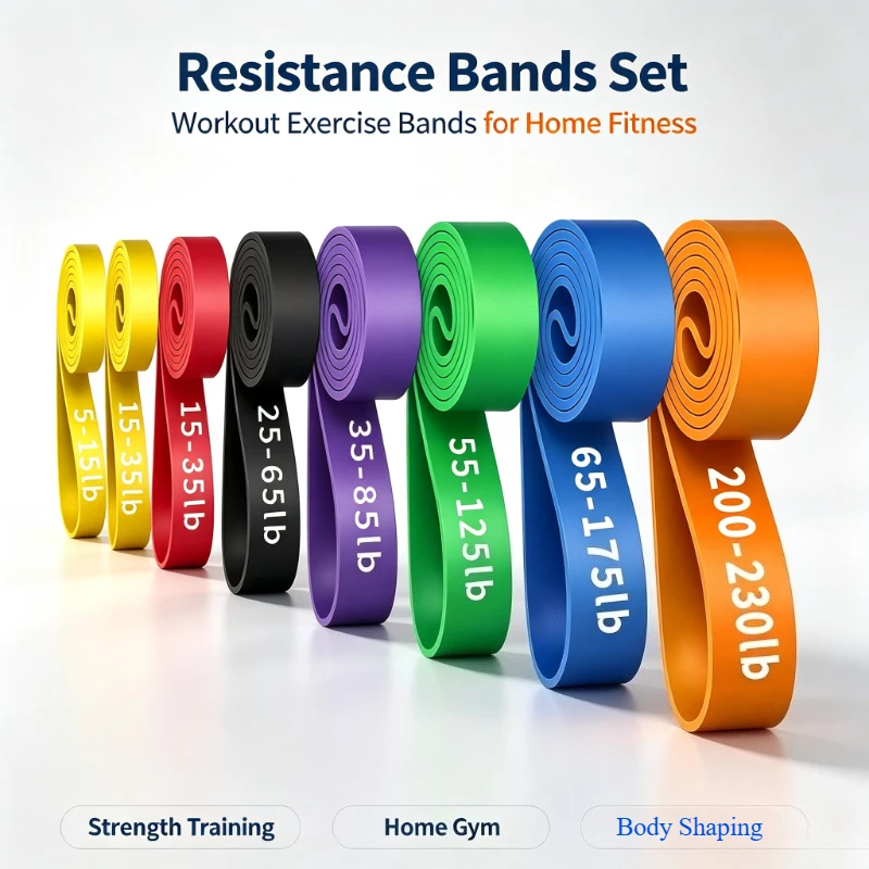 Weight Lifting Belt - Zware weerstandsband van latex, elastische riem,