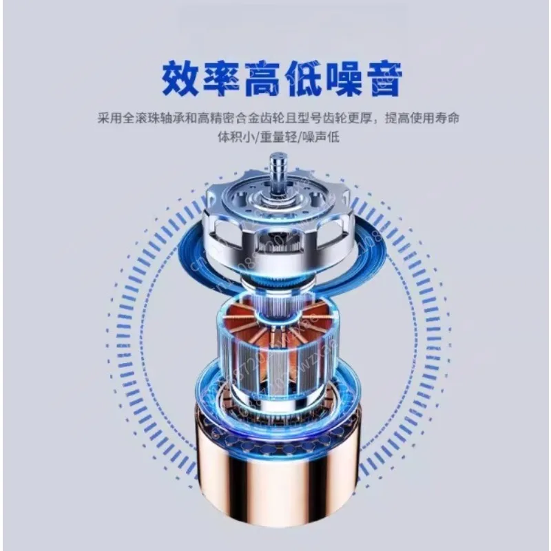 Three-phase AC low-power high-efficiency and energy-saving pure copper speed-regulating variable frequency motor 1.5kw