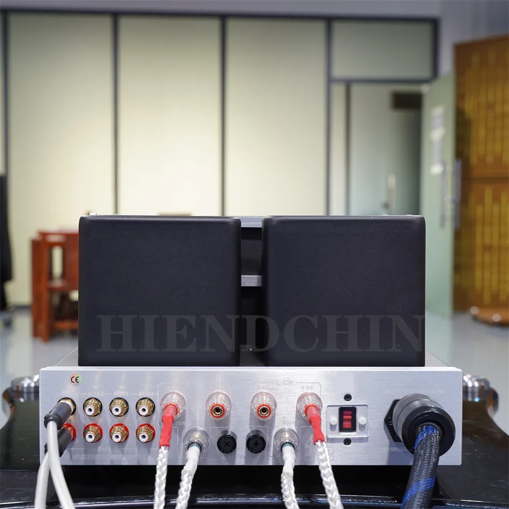 J-008 YAQIN MS-30L Integrated Vacuum Tube Amplifier SRPP Circuit EL34B*4 Class AB1 With Headphone Amp 2x50W 110V/220V view 6