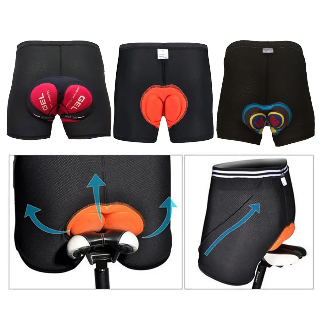 Cuissard de cyclisme pour homme, culotte rembourrée à haute élasticité, pantalon respirant rembourré, cuissard VTT