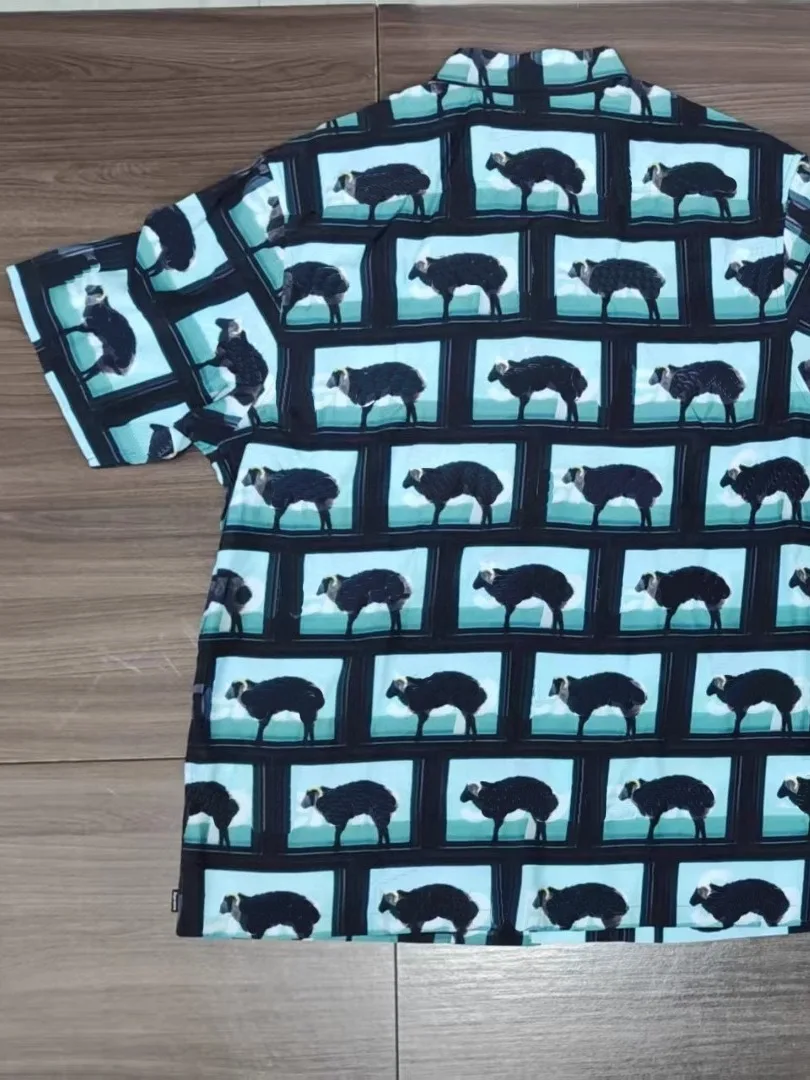 

Collaborative Artist Bla eep irt ort Sve Loose Fit Youthwear Breathable All Seasons Regular Length arp Collar