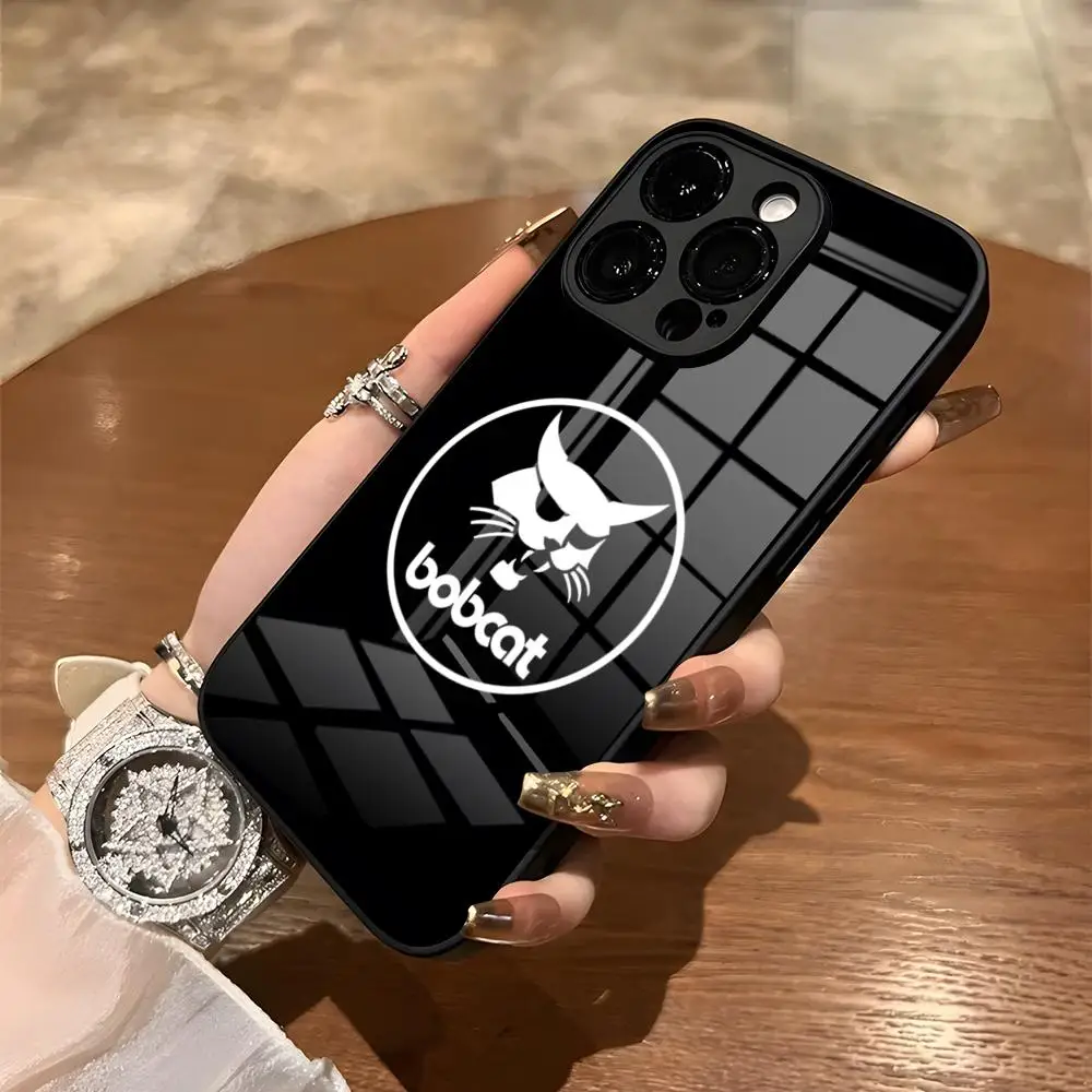 

Cool B_Bobcat Company Phone Case For IPhone 16 Pro Max 14 Pro 12 11 13 Mini X XR XS 15 Plus SE Glass Cover