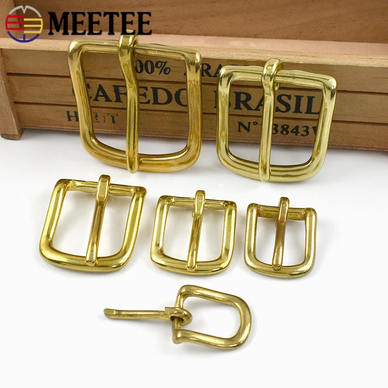 2/5P 13-38 مللي متر الصلبة حزام من النحاس أبازيم للرجل الحيوانات الأليفة طوق دبوس مشبك حزام استبدال المشبك الأجهزة الخياطة اكسسوارات