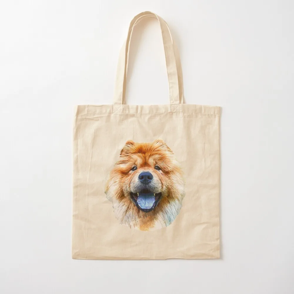 

Chow Chow Dog Head Art Tote Bag large size bags sac pour femme great bag Handbags women Canvas Tote Bag