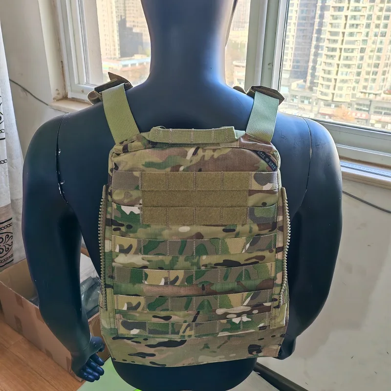 

Domestic Nylon Double 6 Anti Red AVS Vest Front and Rear Panels