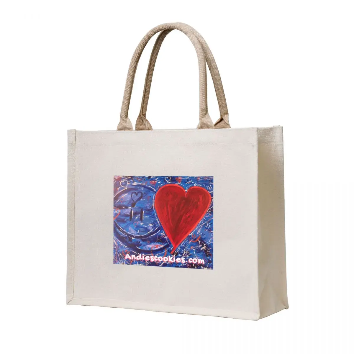 

Andie's Cookies w/web address Tote Bag Women's tote bag supermarket folding bag Women bags sacs de shopping