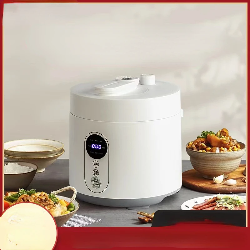 2 In 1 Smart Touch Electric Pressure Cooker Microcomputer Pressure Multi Cooker Kitchen Appliances 2.5L Pre-order Rice Cooker