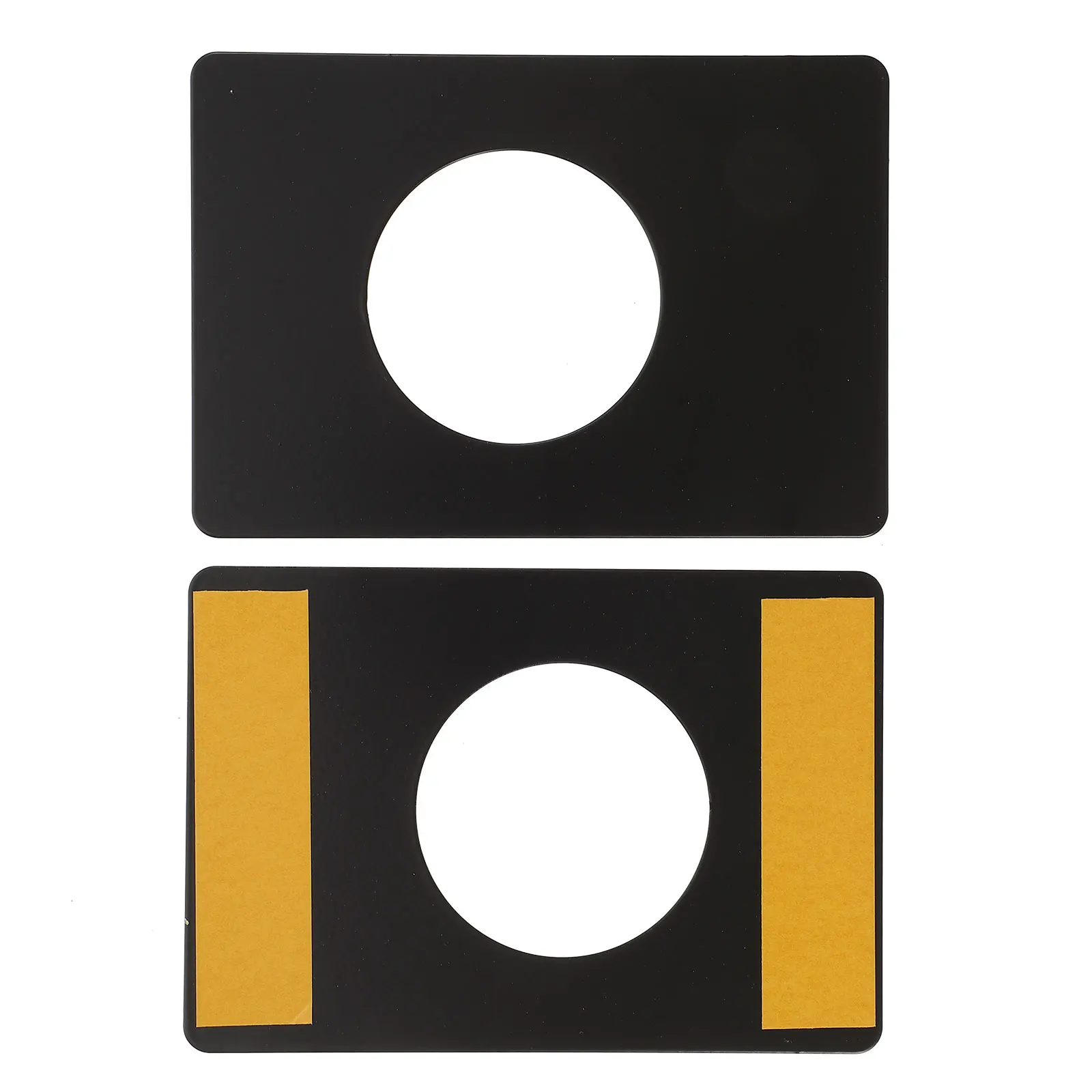 

2pcs Ball Lock Repair Plate Stainless Steel Hole Filler Cover For Door Reinforcement Deadbolt Installation Kit Door Repair Plate