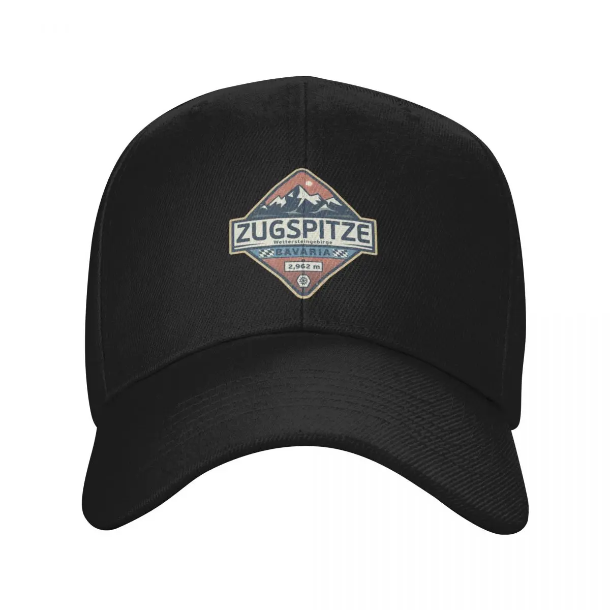 Zugspitze, Bavaria, Germany Baseball Cap Luxury Brand Hip Hop Women's 2024 Men's