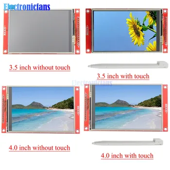 3.5นิ้ว4.0นิ้ว4สาย SPI Serial LCD โมดูลจอแสดงผล480*320จอแสดงผลสี ST7796S ILI9488อินเทอร์เฟซ TFT โมดูล