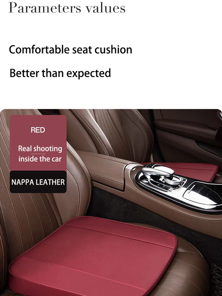 Improve Driving Vision Ergonomic Design Extra Height For Car Seat Office Chair Car Seat Cushion Wedge Seat Cushions Butt Pad - view 4