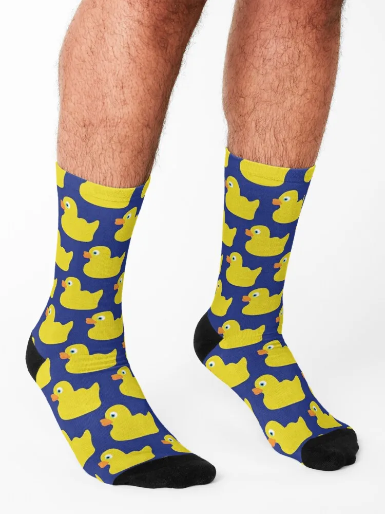Ducky Tie How I Met Your Mother HIMYM TV Show Barney Stinson Socks أفكار هدايا عيد الحب المشي لمسافات طويلة مع طباعة رجل الجوارب النسائية #3