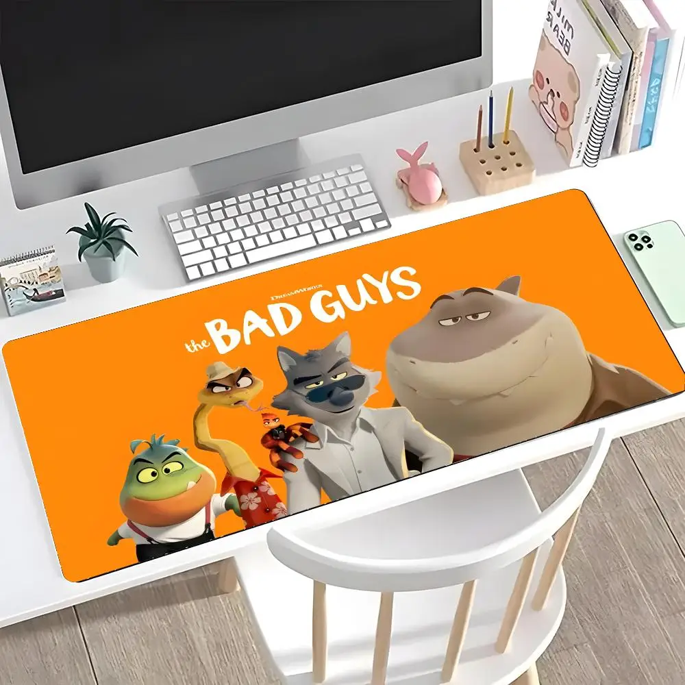 

Коврик для мыши The TV B-Bad G-Guys 2, большой игровой коврик с закрытыми краями, утолщенный, для компьютера, клавиатуры, стола