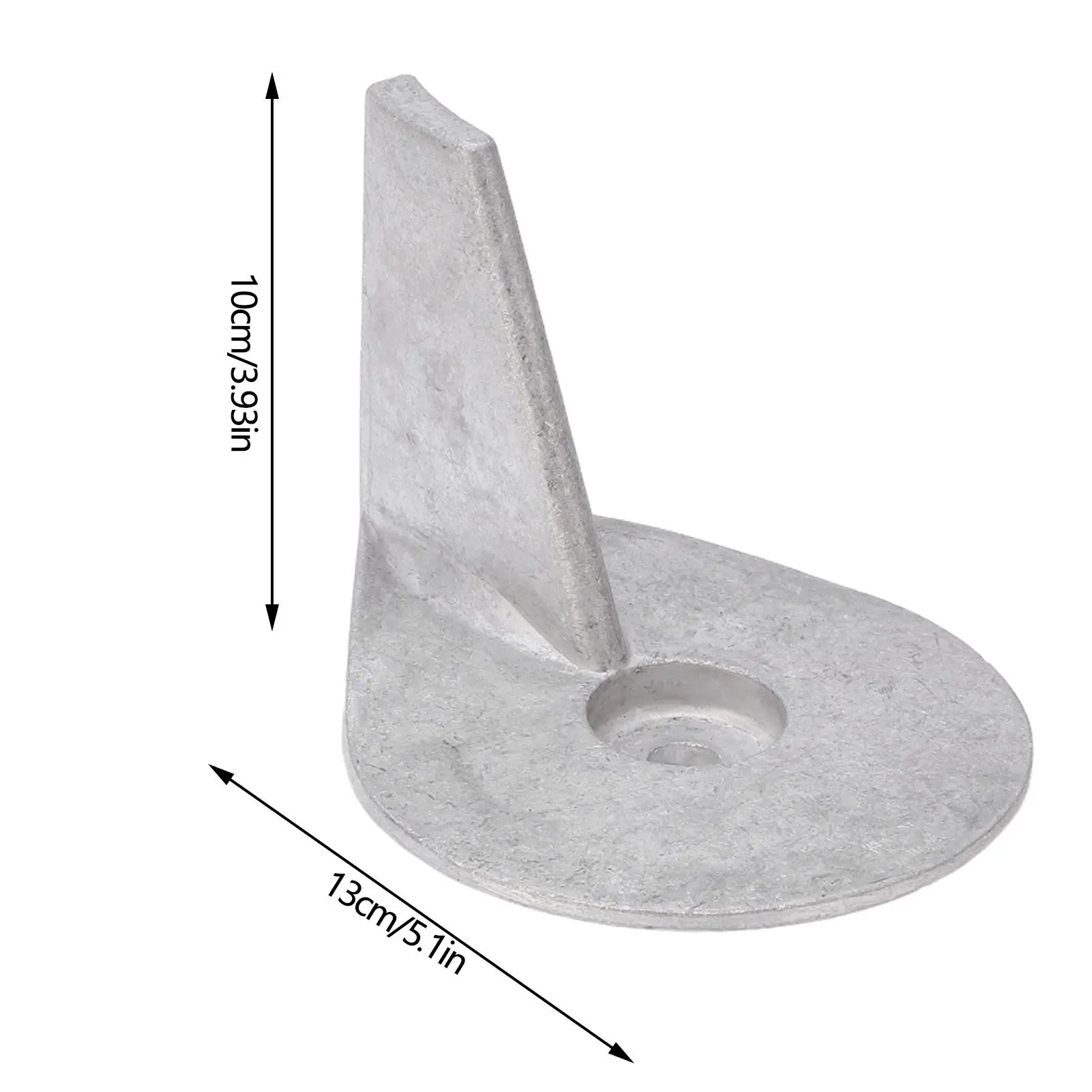 Aluminum Alloy Trim Tab Anode 822157T2 for Mariner 25-5 Outboard Motor 2/4 Stroke Replacement