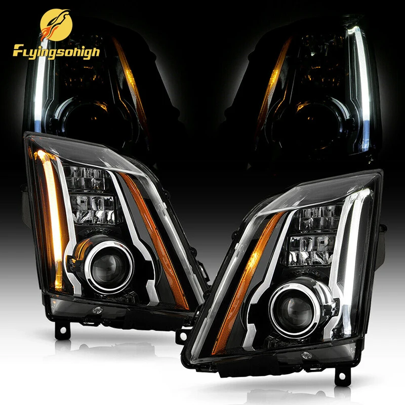 CTS HID Headlight Head Lamp Assy Composite for Cadillac CTS 2008-2013 Auto Accessories Headlamp GM2502310 22755331