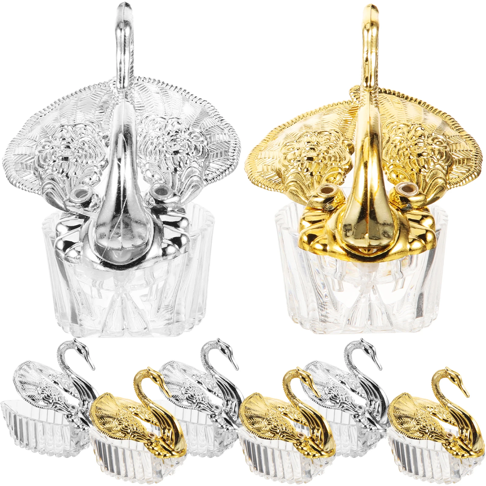 

24Pcs Candy Packing Boxes Premium Wedding Treat Boxes Unique Shape Storage Containers for Chocolate Biscuit Cookie Festival