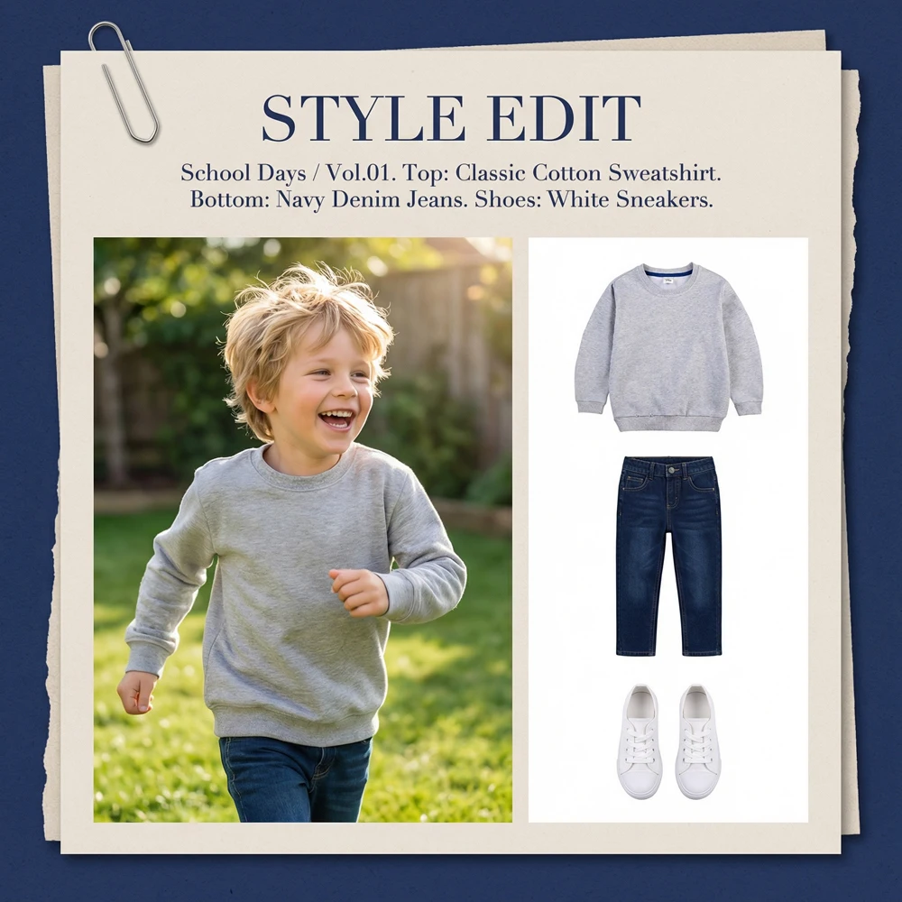 Kinder-Sweatshirt zum Selbergestalten, personalisierte Kapuzenpullover, Kinder-Pullover, Oberteile mit Foto, Namen, Logo oder Text, Sweatshirts für Jungen und Mädchen. – Detail 4