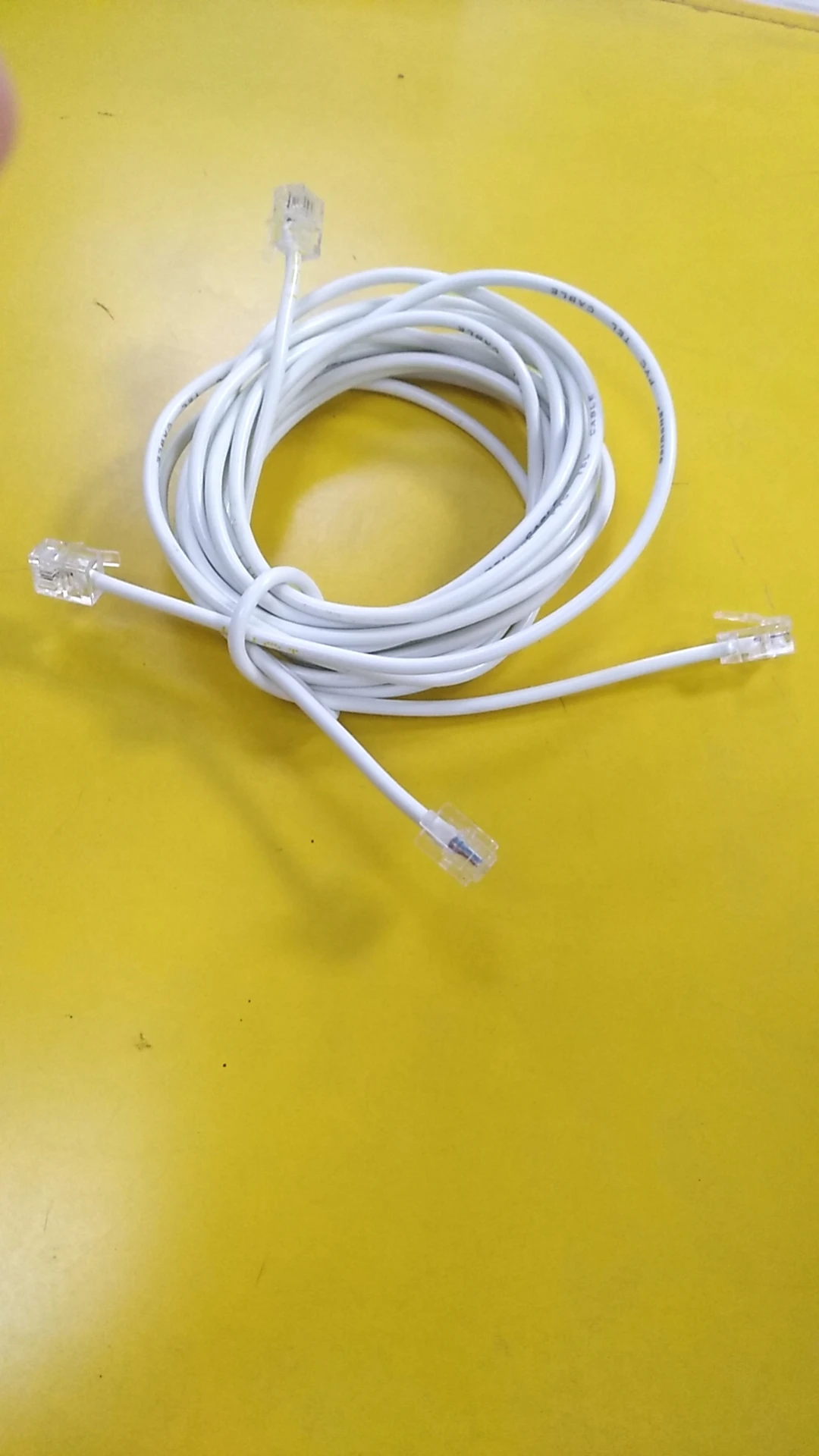 

2025 горячая распродажа, 6-жильный плоский кабель с контактным вырезом, OEM ODM, набор телефонных шнуров, стационарный стационарный телефон, 6P4C, прямой, антикварный