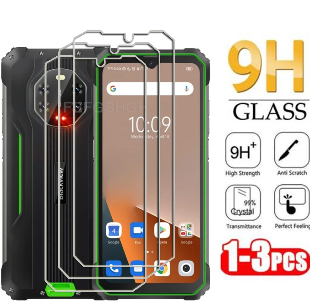 9H 2.5D Tempered Glass For Blackview BL8800 Pro BV8800 6.58" BL8800PRO Screen Protective Protector Cover Film