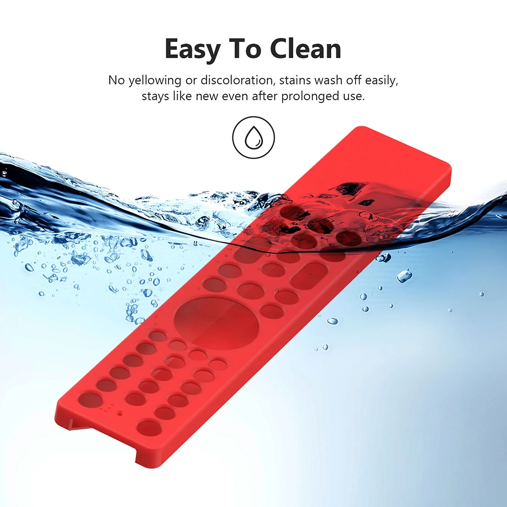For TCL RC833A Silicone Remote Control Case Anti-Slip Protective Cover Anti-Scratch Remote Control Protect Case TV Supplies Tool