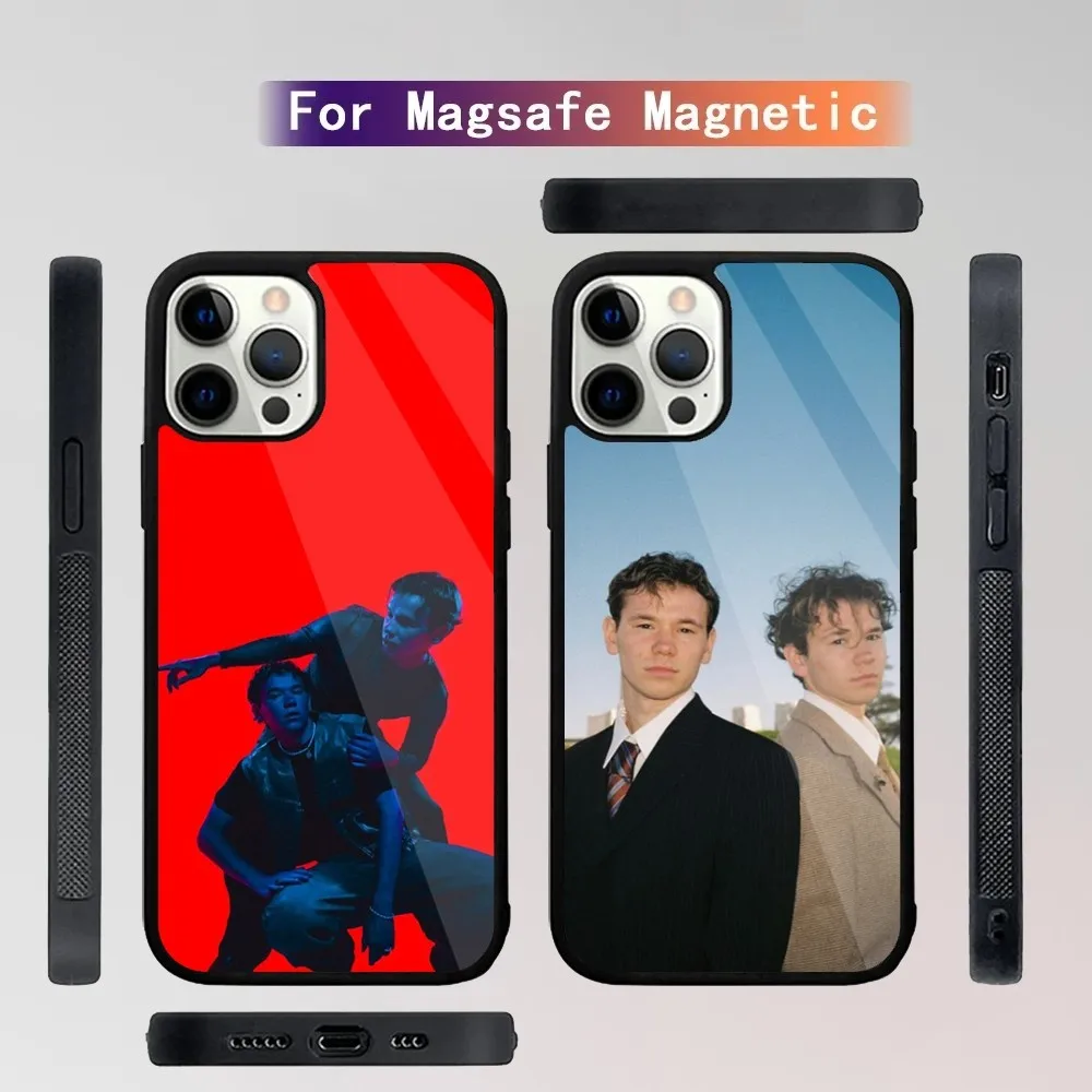 M-Marcus And M-Martinus Music  Phone Case For iPhone 15,14,13,12,11,Plus,Pro,Max Mini Magsafe Magnetic Wireless Charging