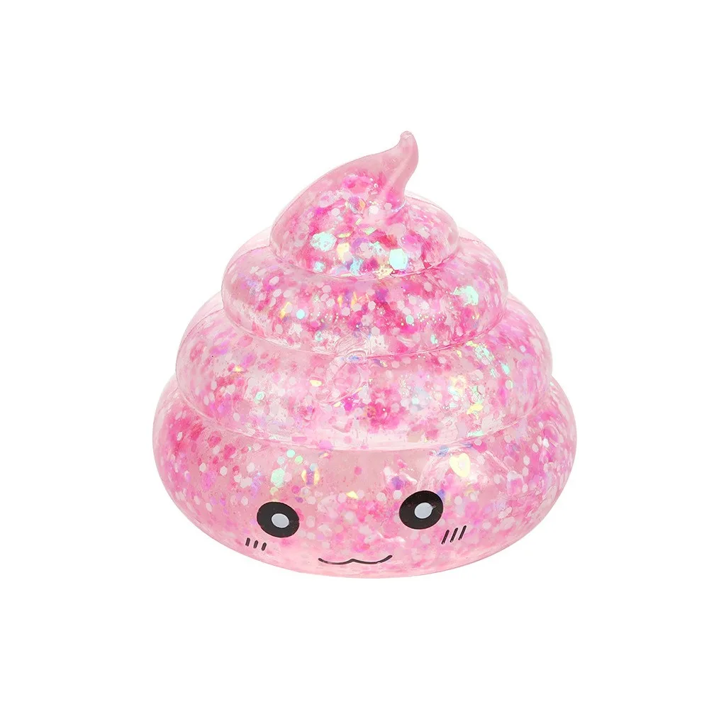 

New Slow Rebound Poo Maltose Pinch Gift Blingbling Poo Squeeze Toy Soft Decompression Toy