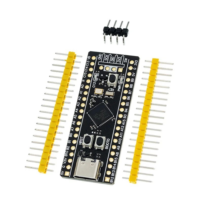 2Pcs STM32F411 Development Board, STM32F411CEU6 STM32F4 Learning Board, Support for Programming