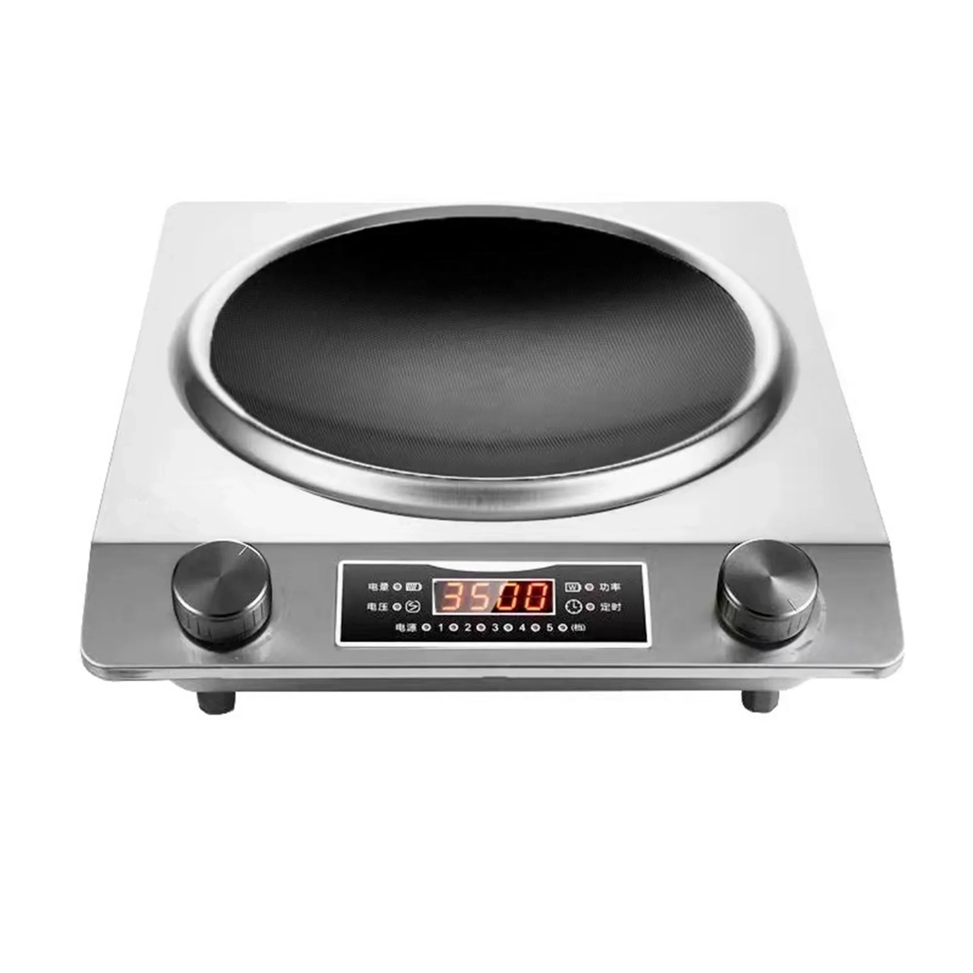 Commercial 5000W Induction Burner Induction Cooktop Electric Induction Cooker for Hotel Restaurant Waterproof  OEM 220 3500