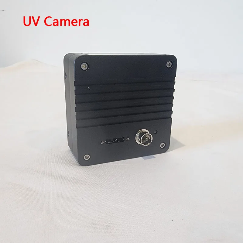 UV Camera 0.5/1.3/4/8 MP Solar Blind UV Camera 200-400nm USB3.0 Visible Fluorescence Imaging For Biological Material Sorting