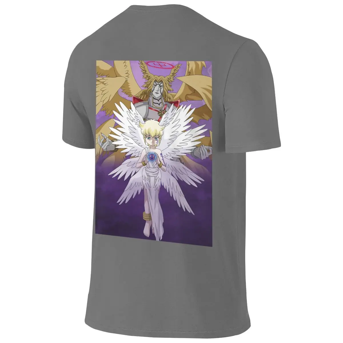 Lucemon X Lucemon X Hong Kong Style Reversible T-shirt High-End Minimalism Dark Color Schemes T-shirt