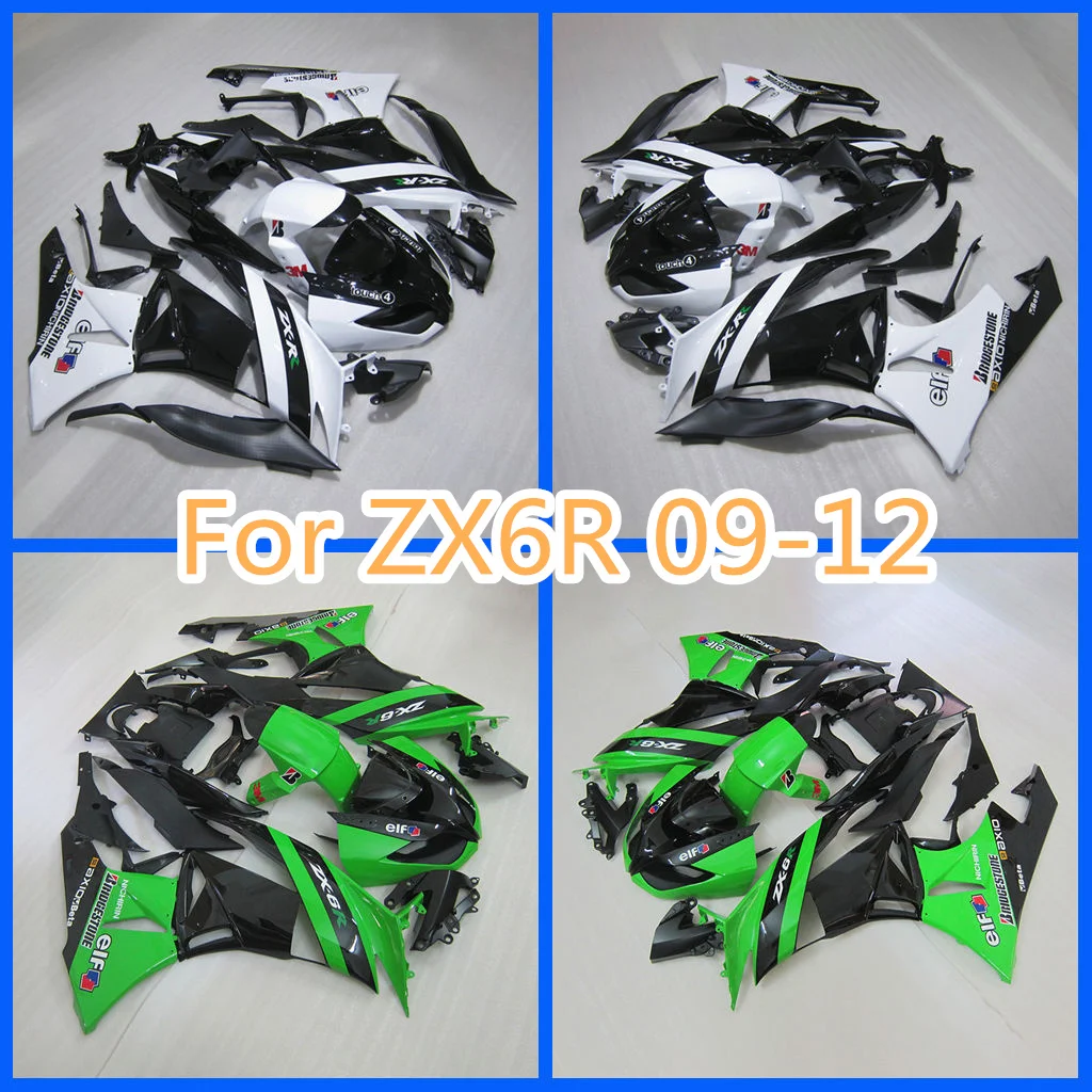 

Road Racing Fairing Kit for Ninja ZX-6R 09 10 11 12 2009-2012 ZX6R Body Repair Aftermarket Parts 100% Fit