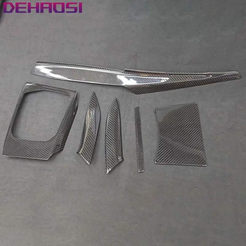 

Накладка на консоль из настоящего карбона для BMW M240i M340i M3 M4 i4 G20 G22 G26 G42 G80 G82 G87, панель переключения передач, элементы интерьера автомобиля