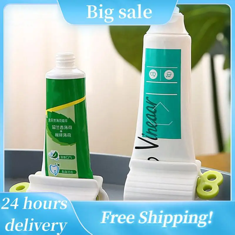 Household Toothpaste Squeeze Toothpaste Tube Squeezer Press Bathroom Supplies Artifact Squeezer Clip-on Toothpaste Lazy Device