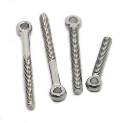 1/2/5pcs M5 M6 M8 M10 M12 304 Stainless Steel Eye Bolt Stud Articulated Anchor Bolt GB798